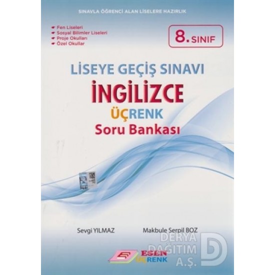 ESEN ÜÇRENK / 8.SINIF LGS İNGİLİZCE SB