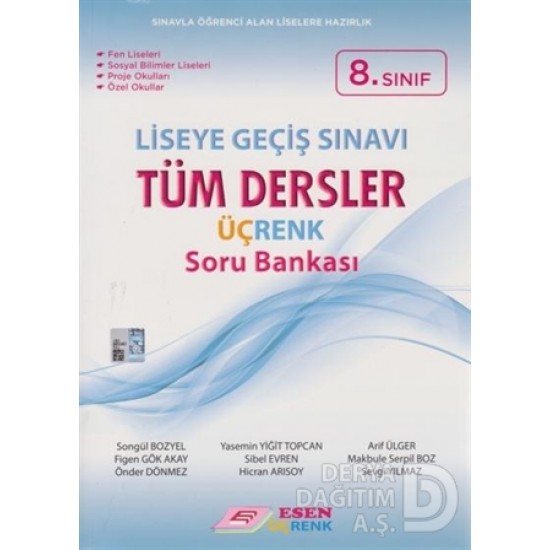 ESEN ÜÇRENK / 8.SINIF LGS TÜM DERSLER SB