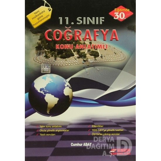 ESEN / 11.SINIF COĞRAFYA KONU ANLATIM 2019