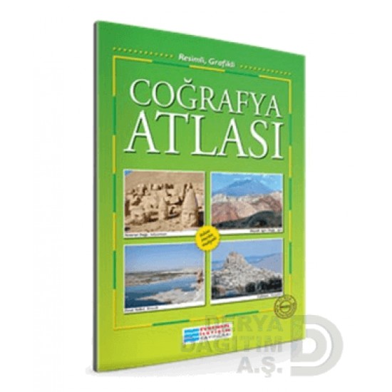 EVRENSEL / COĞRAFYA ATLASI (KARTON KAPAK) RESİMLİ - GRAFİKLİ