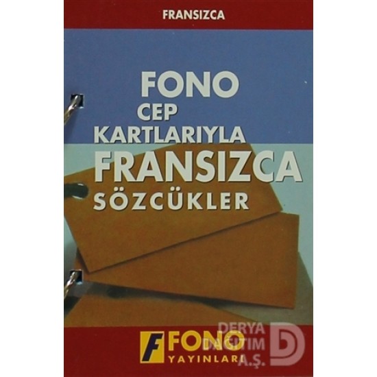 FONO / FRANSIZCA CEP KARTLARIYLA SÖZCÜKLER