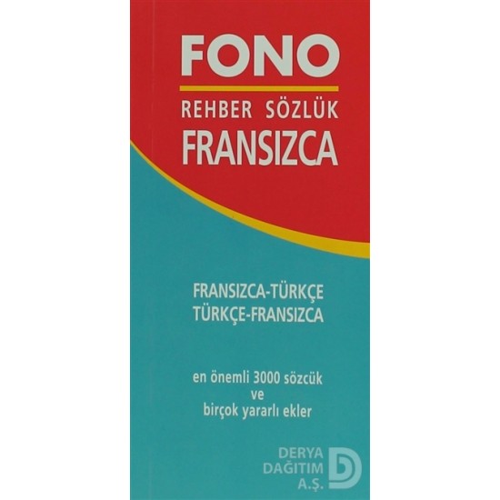 FONO / FRANSIZCA REHBER SÖZLÜK FRANSIZCA