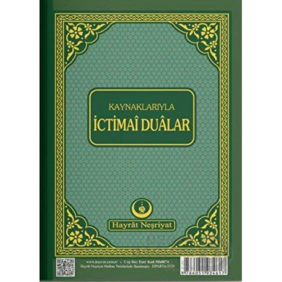 HAYRAT / KAYNAKLARIYLA İCTİMAİ DUALAR (ÇANTA BOY KODMH0072)