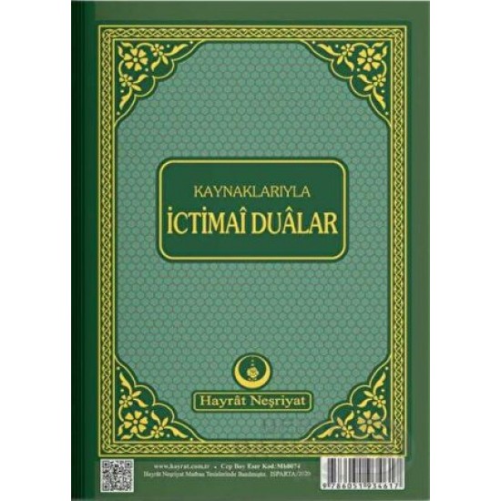 HAYRAT / KAYNAKLARIYLA İCTİMAİ DUALAR (CEP BOT KODMH0074)