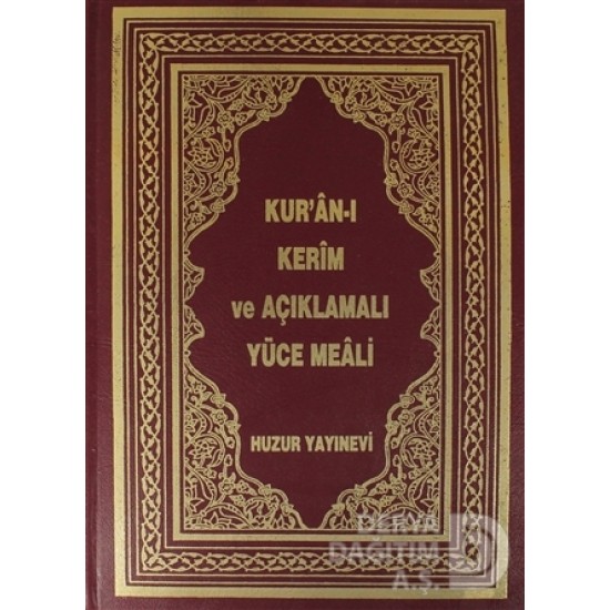 HUZUR / KURAN-I KERİM RAHLE 3LÜ MEAL ( R02 )