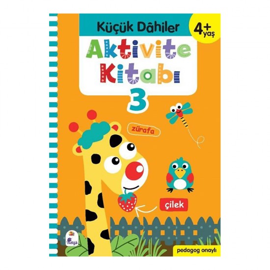 İNDİGO / KÜÇÜK DAHİLER AKTİVİTE KİTABI 3 -  4+ YAŞ