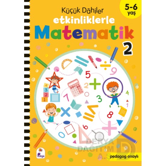 İNDİGO /  ETKİNLİKLERLE MATEMATİK 2  ( 5 - 6 YAŞ ) KÜÇÜK DAHİLER