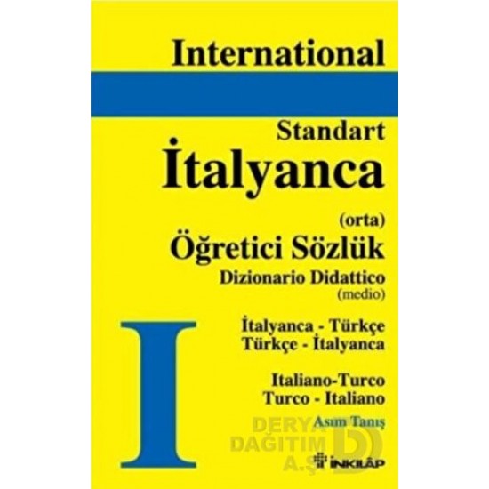 İNKILAP / STANDART  İTALYANCA ÖĞRETİCİ SÖZLÜK