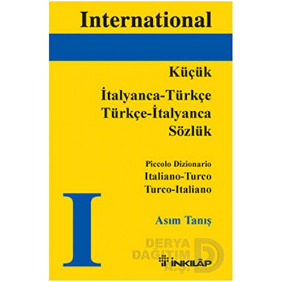 İNKILAP / INTERNATİONAL KÜÇÜK İTALYANCA -TÜRKÇE SÖ