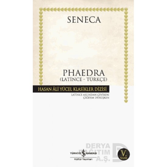 İŞBANKASI / PHAEDRA LATİNCE TÜRKÇE K. KAPAK