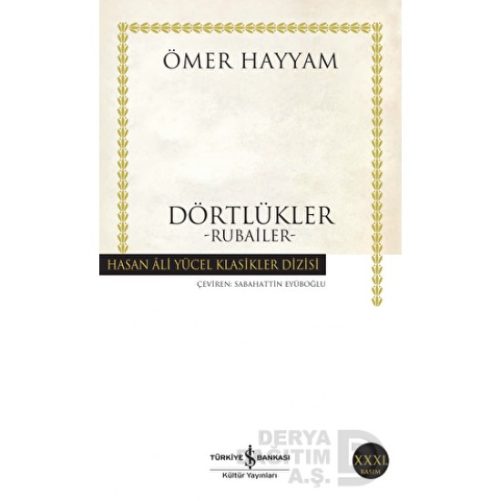 İŞBANKASI / HAY / DÖRTLÜKLER - RUBAİLER