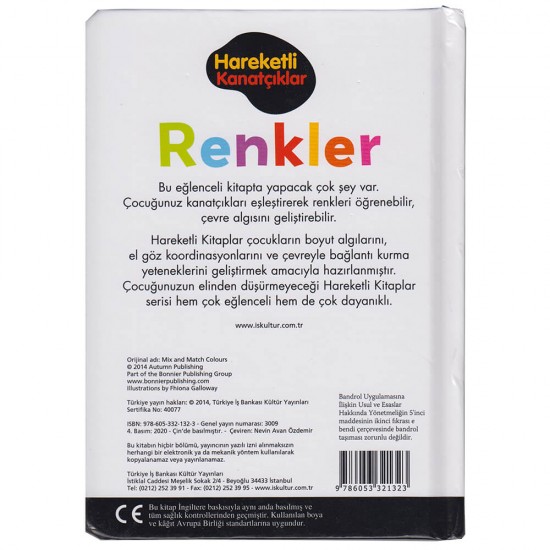 İŞBANKASI / HAREKETLİ KANATÇIKLAR - RENKLER