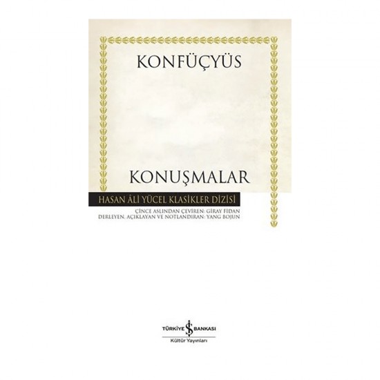 İŞBANKASI / KONUŞMALAR - KONFÜÇYÜS