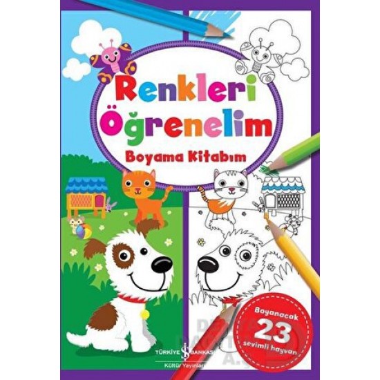 İŞBANKASI /  RENKLERİ ÖĞRENELİM BOYAMA KİTABIM