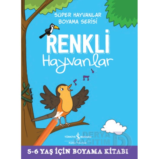 İŞBANKASI /  SÜPER HAYVANLAR BOYAMA - RENKLİ HAYVANLAR