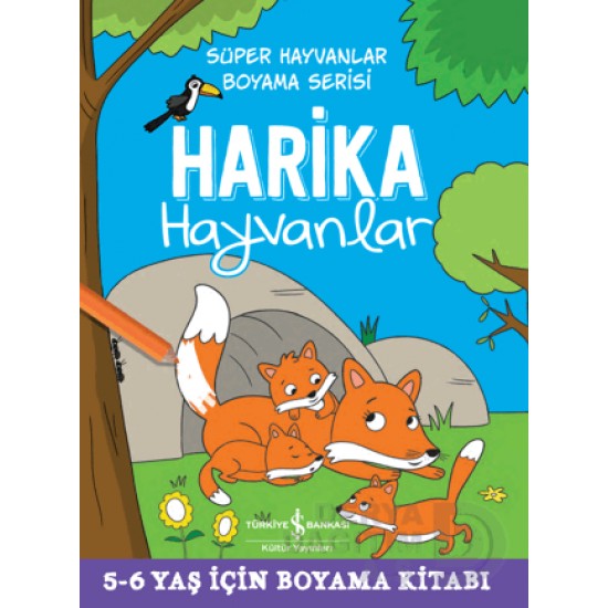 İŞBANKASI /  SÜPER HAYVANLAR BOYAMA - HARİKA HAYVANLAR