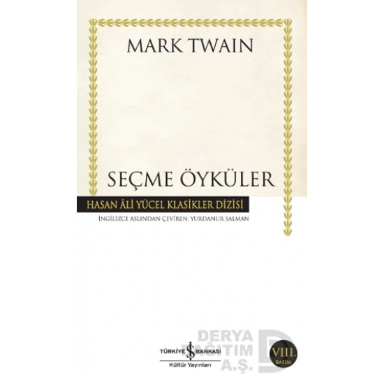 İŞBANKASI / MARK TWAIN SEÇME ÖYKÜLER K KAPAK