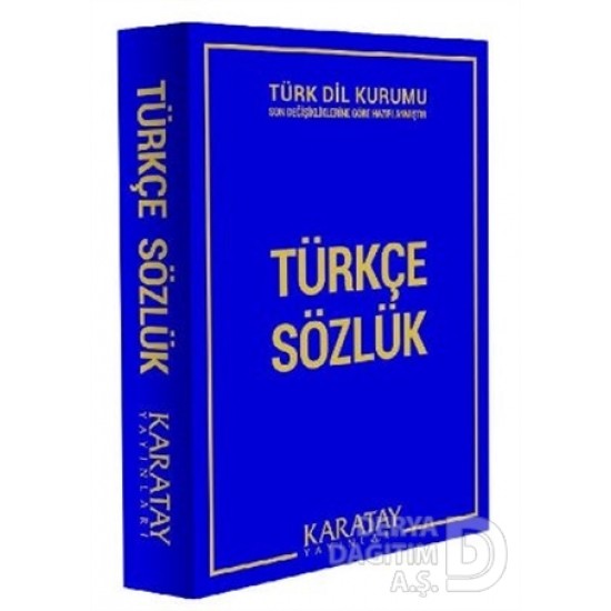 KARATAY /  TÜRKÇE SÖZLÜK - ORTAOKUL (BİALA KAPAK KÜÇÜK 512 SAYFA)