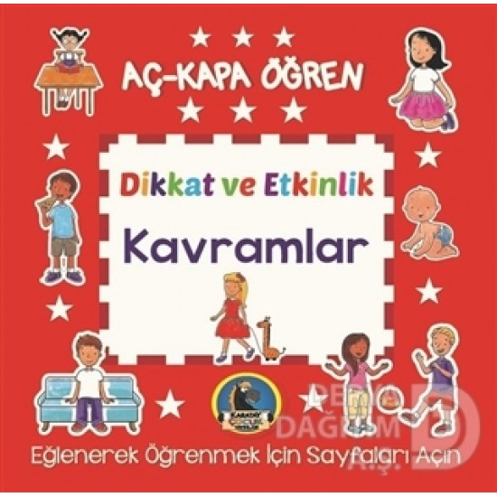 KARATAY / AÇ KAPA ÖĞREN - DİKKAT VE ETKİNLİK (8 KİTAP TAKIM)