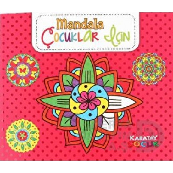 KARATAY / ÇOCUKLAR İÇİN MANDALA - PEMBE