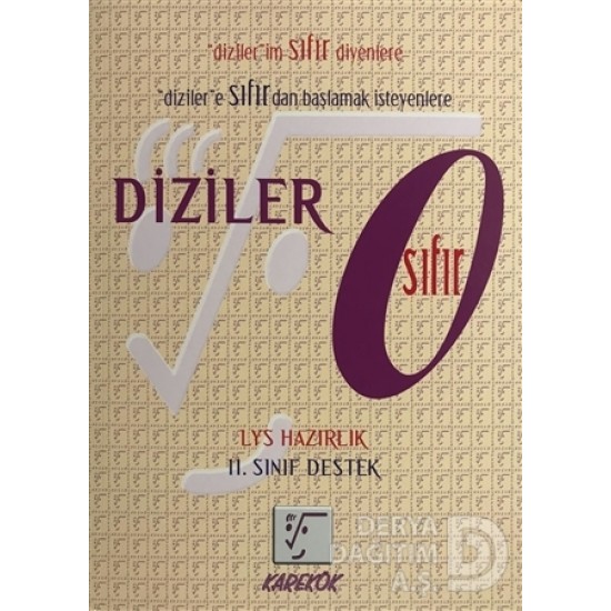 KAREKÖK /  DİZİLER SIFIR (0)