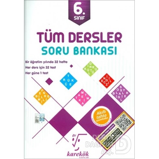 KAREKÖK / 6.SINIF TÜM DERSLER SORU BANKASI