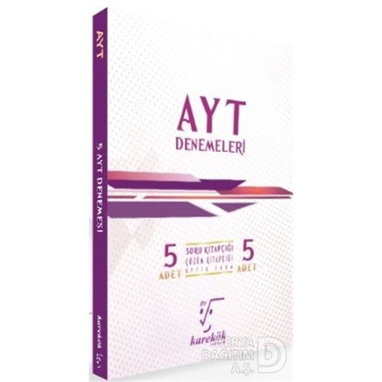 KAREKÖK /  AYT 5 Lİ DENEME SETİ SORU KİTAPÇIĞI