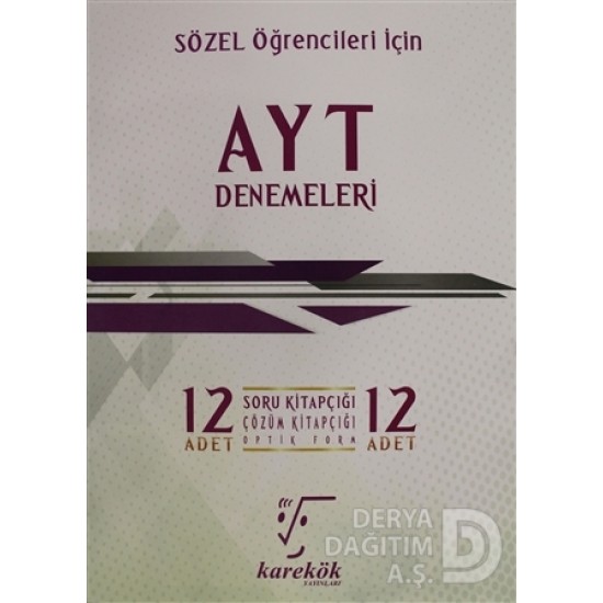 KAREKÖK /  AYT 12 Lİ DENEME SETİ SÖZEL