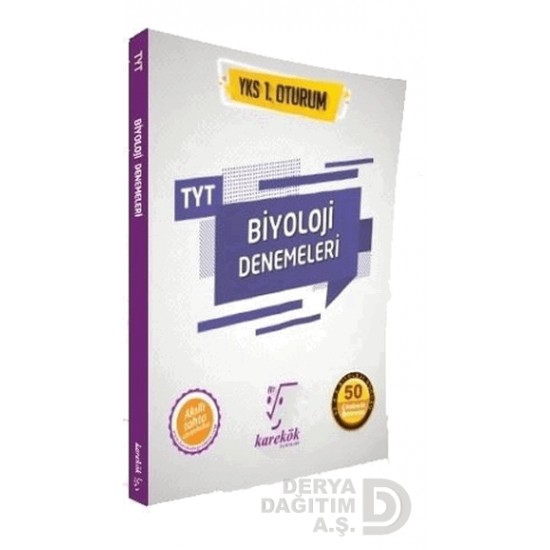 KAREKÖK / TYT BİYOLOJİ YKS 1.OTURUM 50 ÇÖZ.DENEME