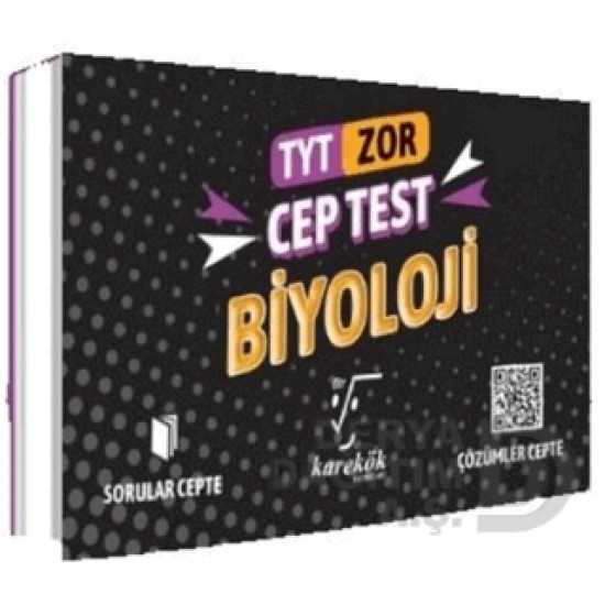 KAREKÖK /  AYT CEP TEST BİYOLOJİ ZOR