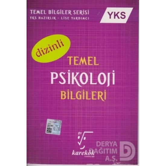 KAREKÖK /   YKS DİZİNLİ TEMEL PSİKOLOJİ BİLGİLERİ