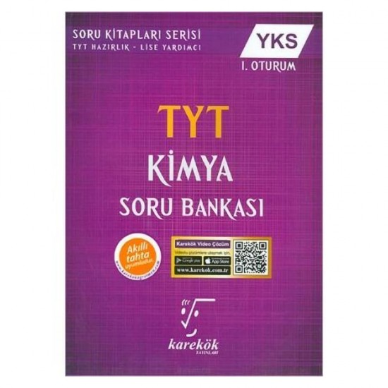 KAREKÖK /  TYT KİMYA SORU BANKASI (HAZIRLIK - YARDIMCI)