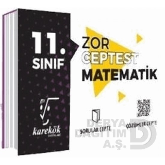 KAREKÖK /  11.SINIF CEP TEST MATEMATİK ZOR