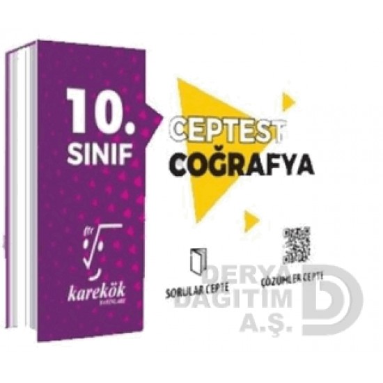 KAREKÖK /  10.SINIF CEP TEST COĞRAFYA