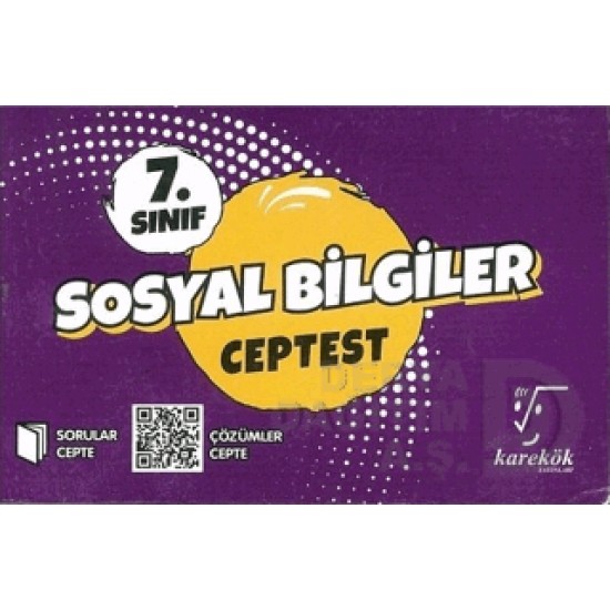 KAREKÖK /  7.SINIF CEP TEST SOSYAL BİLGİLER