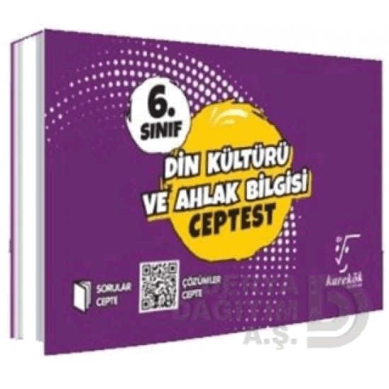 KAREKÖK /  6.SINIF CEP TEST DİN KÜL. VE AH. BİLGİSİ