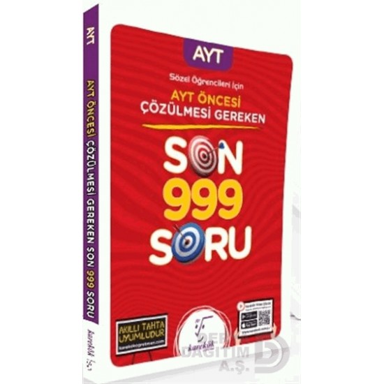 KAREKÖK /  AYT SON 999 SORU SÖZEL İÇİN