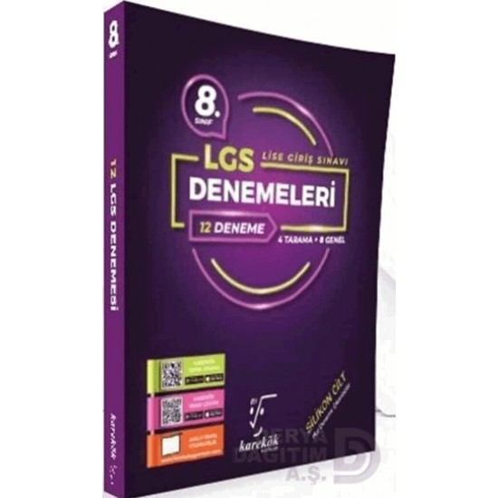 KAREKÖK /  8. SINIF 12 LGS DENEMESİ(TAKIM.  LGS DENEMELERİ 12 DENEME)