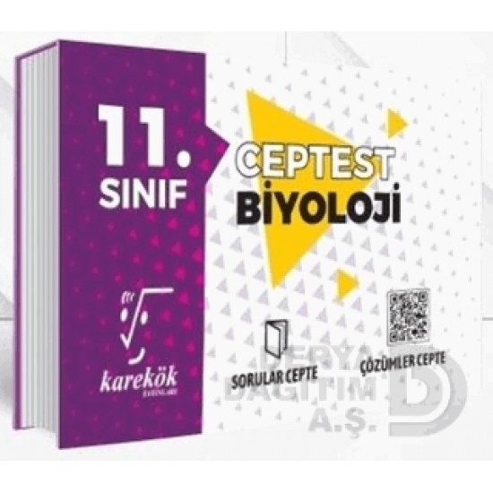 KAREKÖK /  11.SINIF CEP TEST BİYOLOJİ