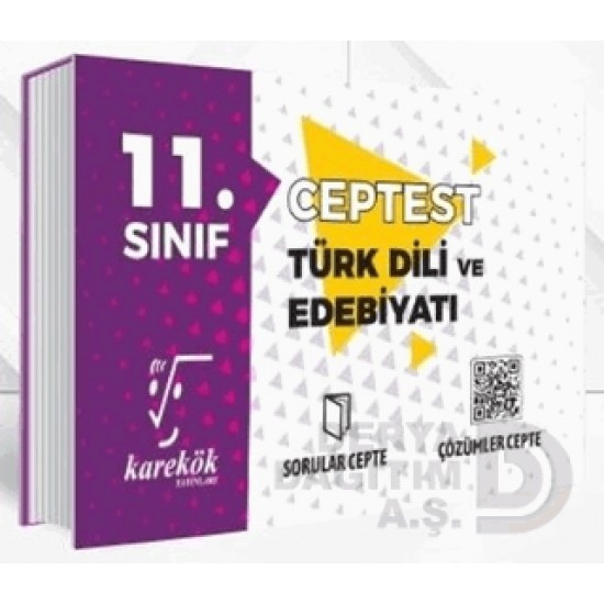 KAREKÖK /  11.SINIF CEP TEST TÜRK DİLİ VE EDEBİYATI