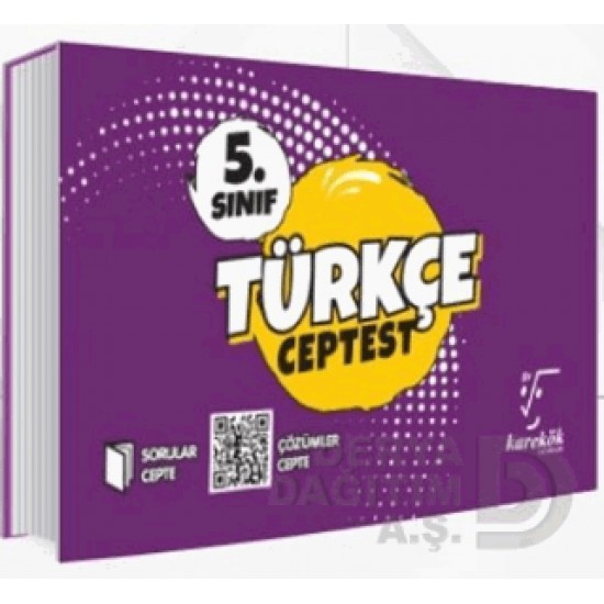 KAREKÖK /  5.SINIF CEP TEST TÜRKÇE