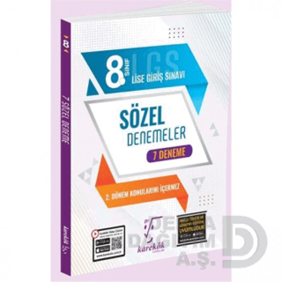 KAREKÖK /  7 SÖZEL DENEME (8.SINIF SÖZEL DENEMELER 7 DENEME)