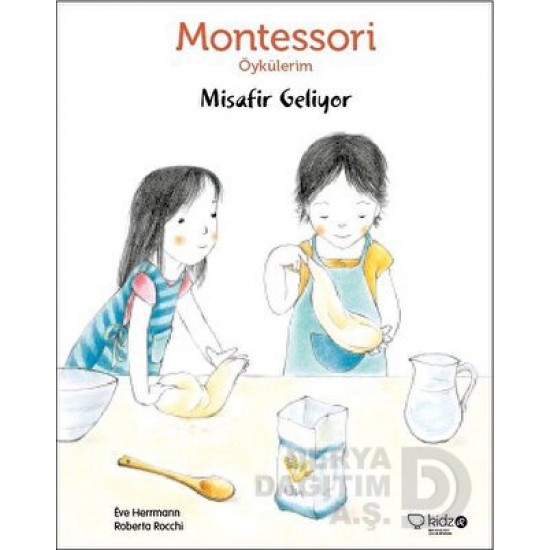 KİDZ / MONTESSORİ ÖYKÜLERİM - MİSAFİR GELİYOR CİLTSİZ