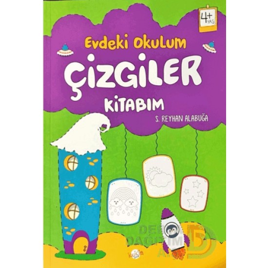 KUKLA / EVDEKİ OKULUM - ÇİZGİLER KİTABIM 4 + YAŞ