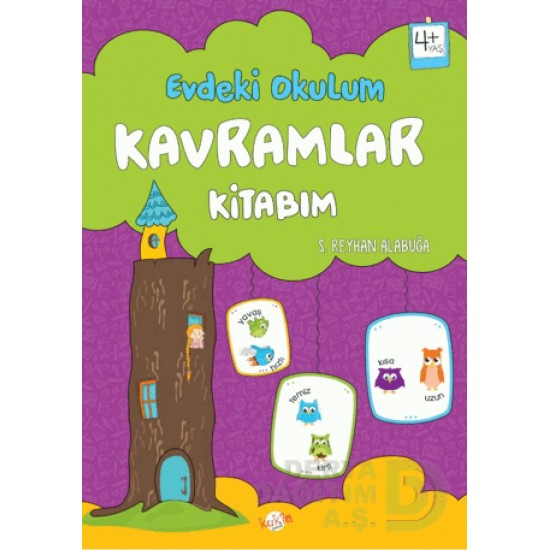 KUKLA /  EVDEKİ OKULUM - KAVRAMLAR KİTABIM 4 + YAŞ