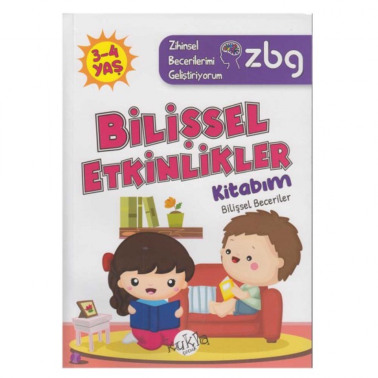 KUKLA / ZBG BİLİŞSEL ETKİNLİKLER KİTABIM 3 - 4 YAŞ