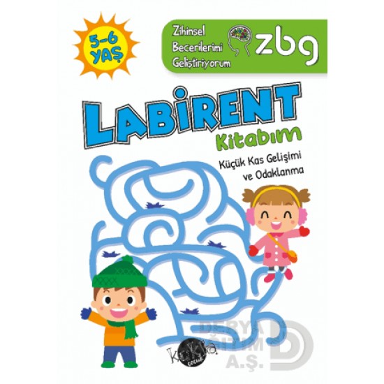 KUKLA /  ZBG LABİRENT KİTABIM 5 - 6 YAŞ