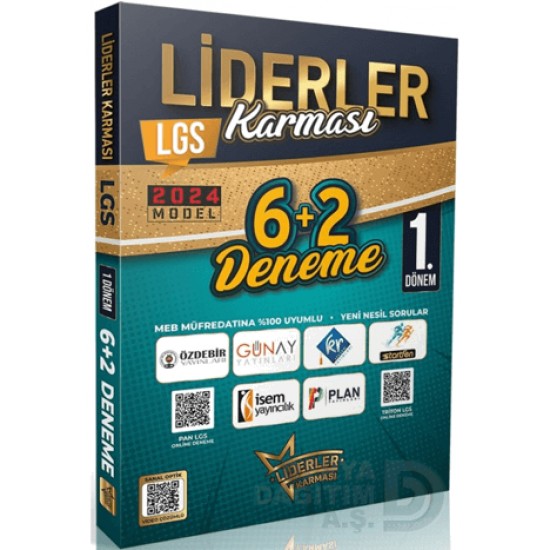 LİDERLER KARMASI /  LGS 2024 6+2 DENEME