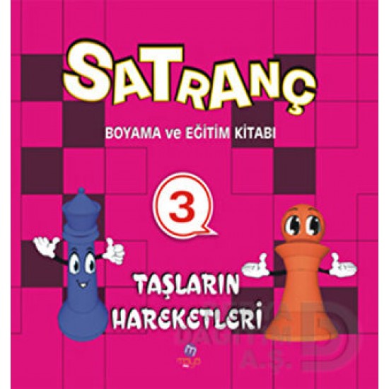 MAYA / SATRANÇ BOYAMA VE EĞİTİM KİTABI 3