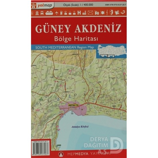 MEPMEDYA / GÜNEY AKDENİZ BÖLGE HARİTASI